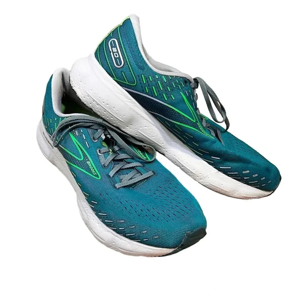 Brooks Glycerin 20 Men's Running Shoes Green Size 13 Athletic Sneaker